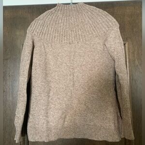 Anthropology mock neck sweater